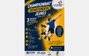 Championnat départemental Jeunes 2026-2027